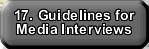 Guidelines for Media Interviews