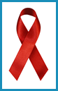 Drunk Driving awareness red ribbon.